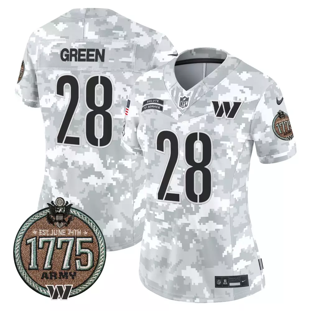 Darrell Green Army Women's Washington Commanders 2024 Salute to Service Jersey | Vapor Limited Edition | For Men, Women & Youth