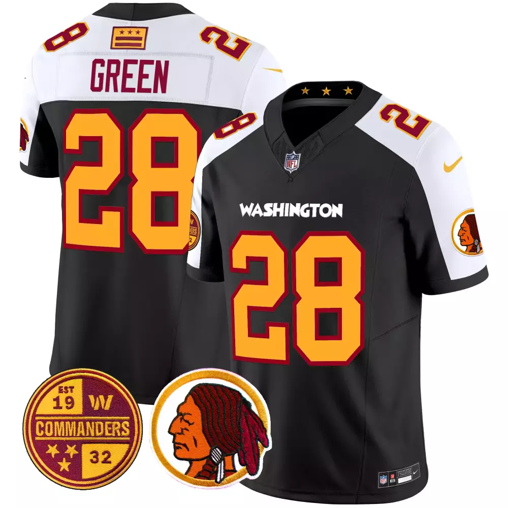 darrell green black alternate mens washington half washington redskins washington commanders vapor limited jersey all st