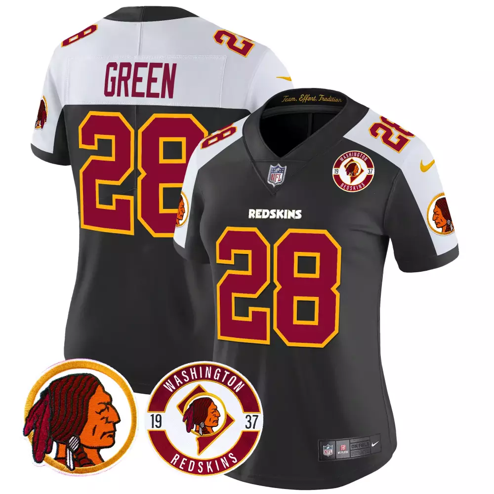 darrell green black alternate mens washington redskins throwback 75th patch vapor limited jersey all stitched