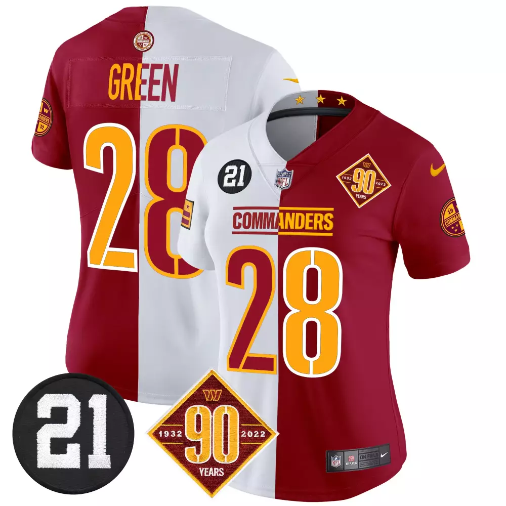 Darrell Green Washington Commanders 90th Anniversary Sean Taylor Patch Vapor Limited Jersey | Burgundy | For Men | For Men, Women & Youth