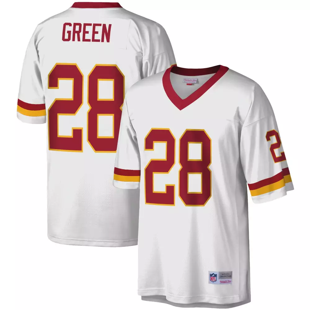 Darrell Green Washington Commanders Big Tall Legacy Jersey | White | Replica Fan Gear | For Men, Women & Youth