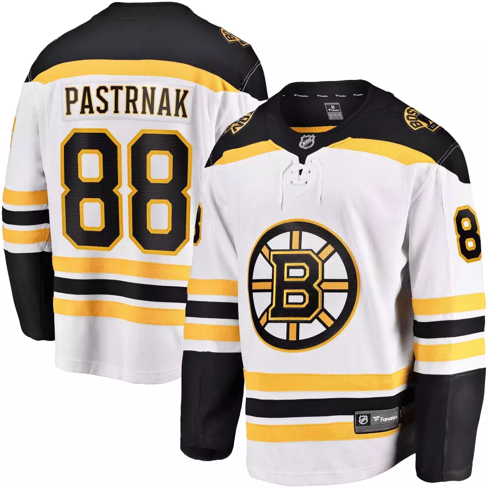 david pastrnak yellow mens boston bruins 100 bb centennial patch primegreen jersey all stitched