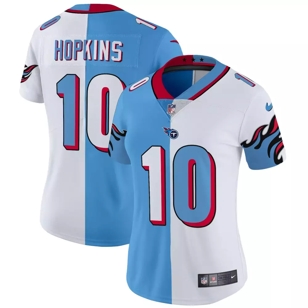 deandre hopkins light blue mens tennessee titans special vapor limited jersey all stitched