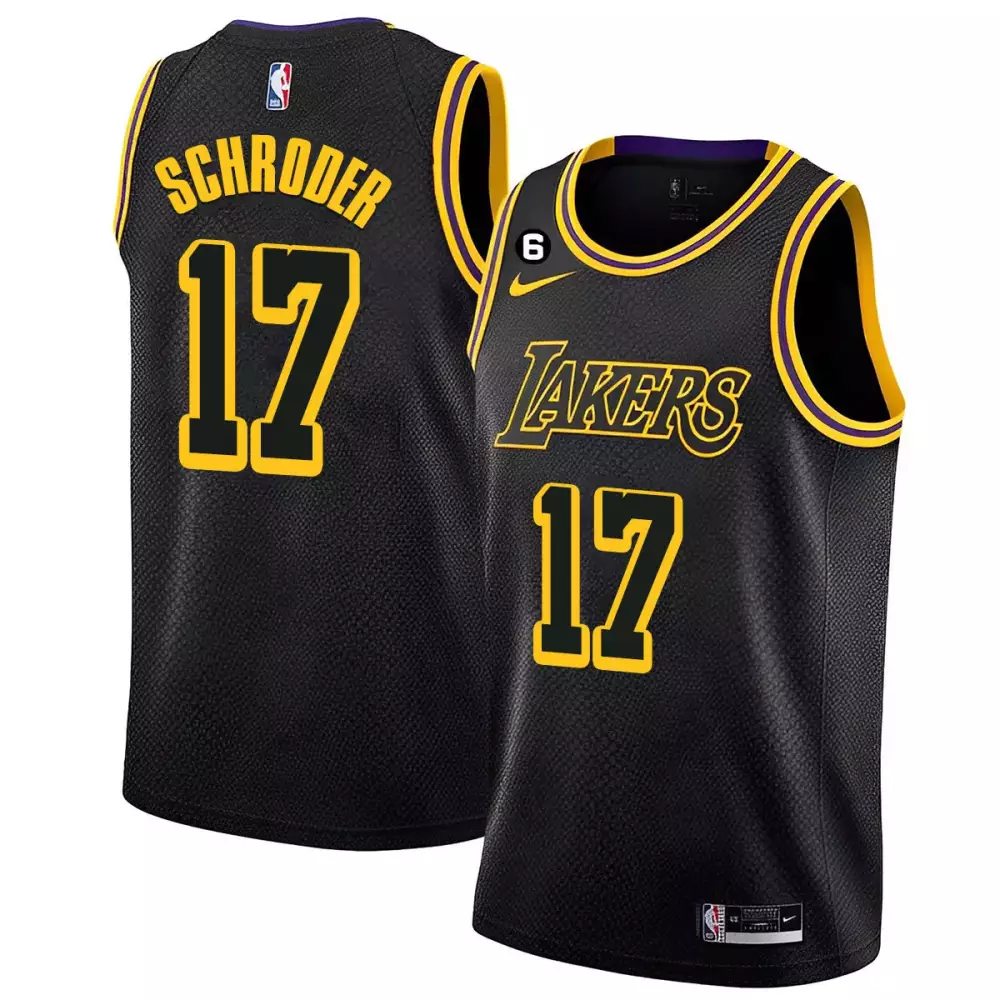 dennis schroder association mens los angeles lakers 2023 jersey collection all stitched