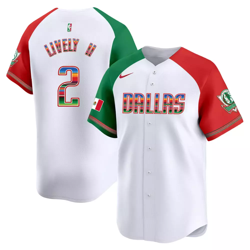 dereck lively ii 2324 city mens dallas mavericks swingman jersey all stitched