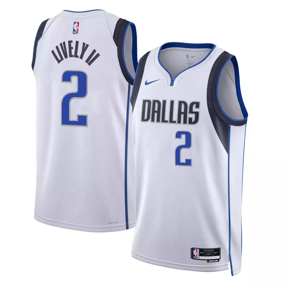 dereck lively ii association mens dallas mavericks swingman jersey all stitched