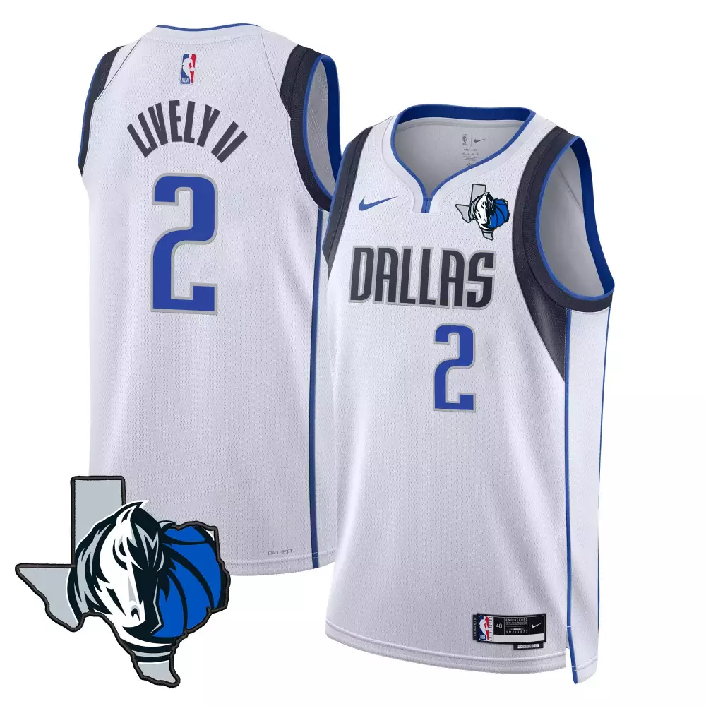 dereck lively ii association mens dallas mavericks swingman jersey all stitched