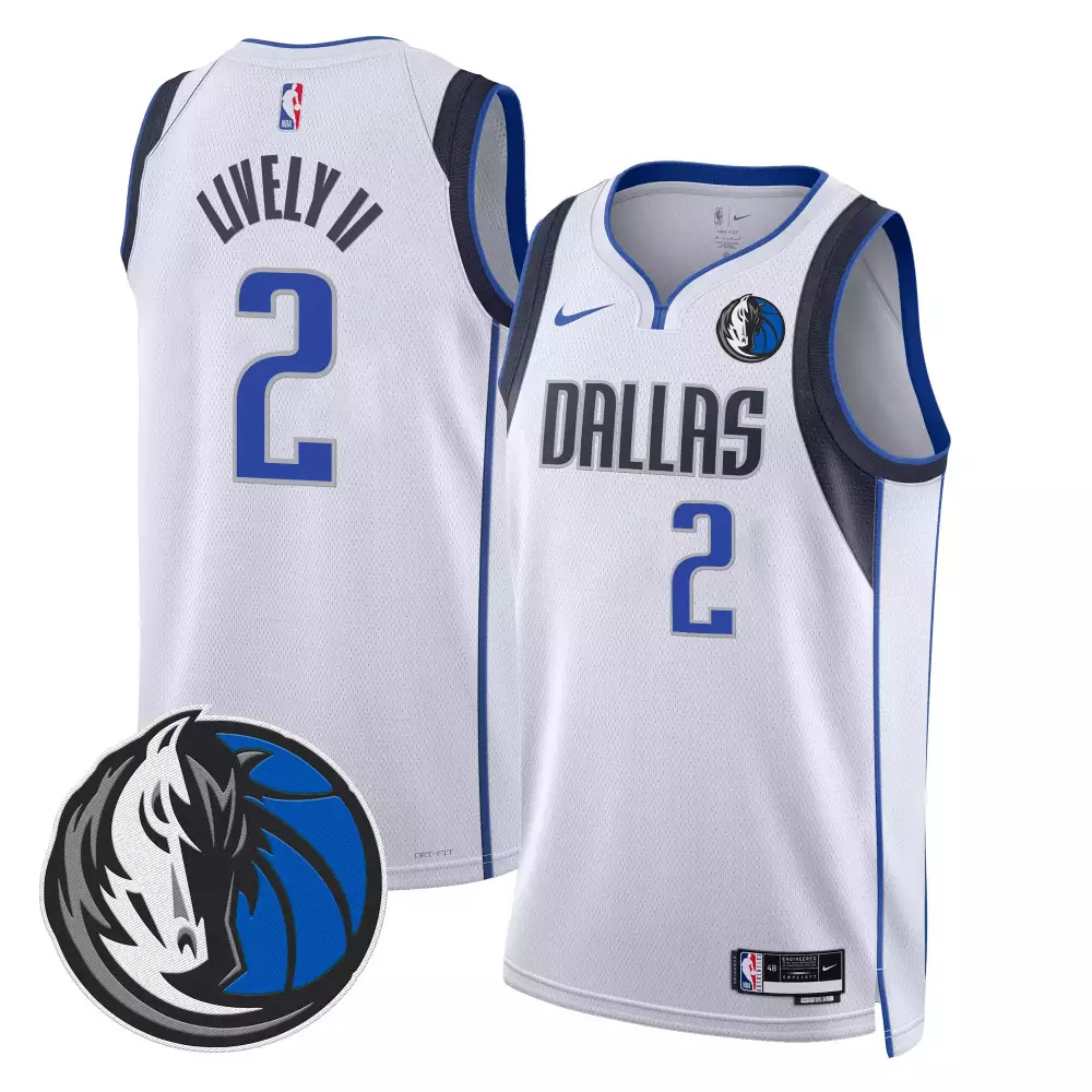 dereck lively ii association mens dallas mavericks swingman jersey all stitched