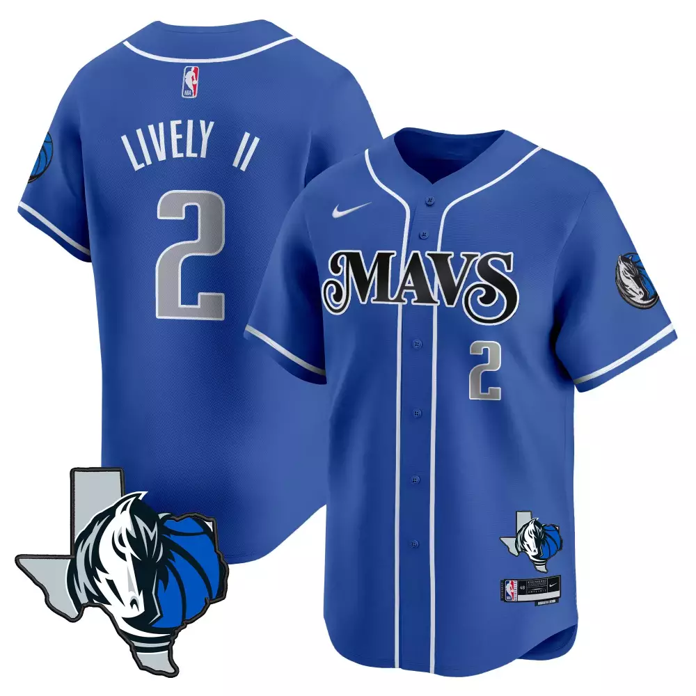 dereck lively ii black mens dallas mavericks mexico vapor baseball jersey all stitched