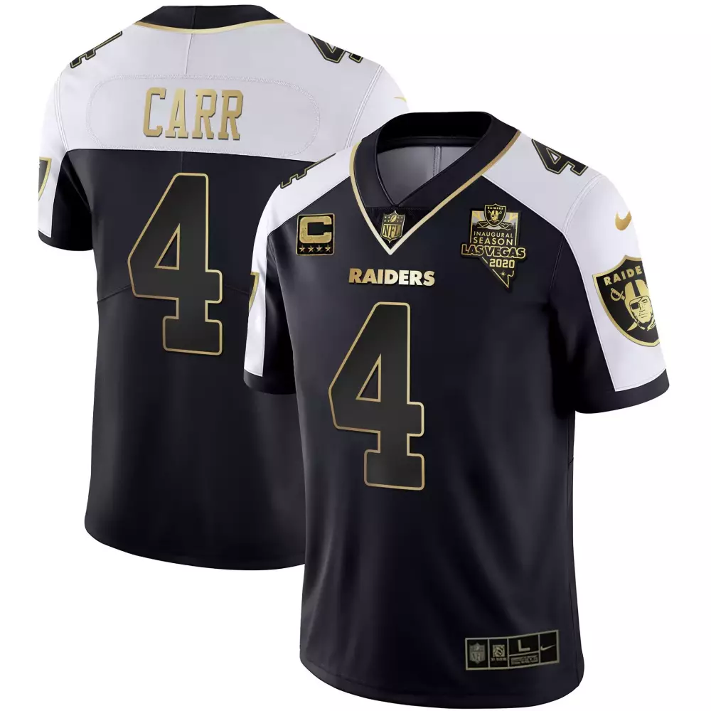 Derek Carr Men's 2022 Salute to Service Limited Olive Jersey | All Stitched Fan Gear | For Men, Women & Youth