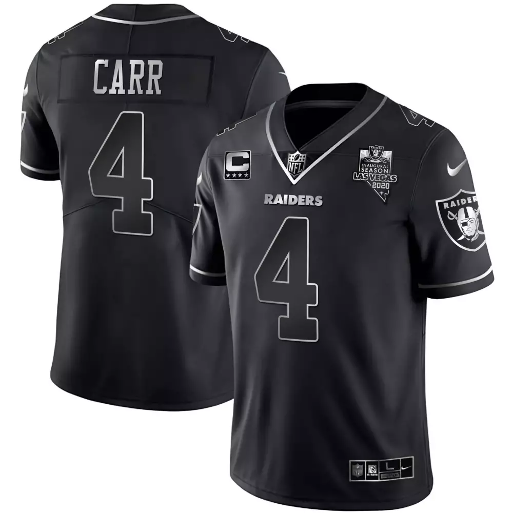 Derek Carr Men's 2022 Salute to Service Limited Olive Jersey | All Stitched Fan Gear | For Men, Women & Youth