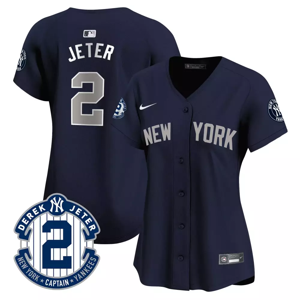 Derek Jeter Yankees Derek Jeter Patch Jersey | Vapor Premier Limited Edition | For Men, Women & Youth
