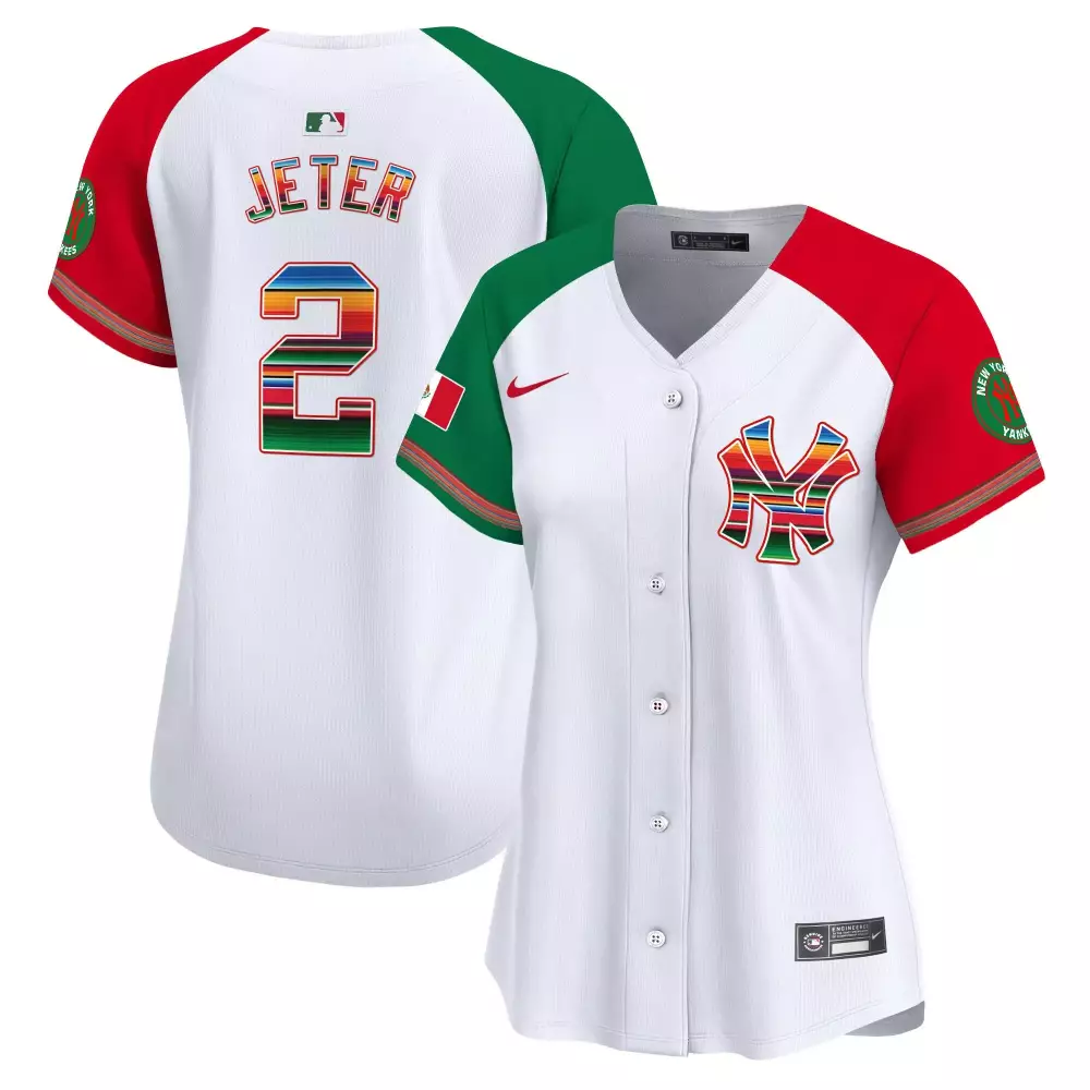 Derek Jeter Yankees Mexico Jersey | Vapor Premier Limited Edition | For Men, Women & Youth