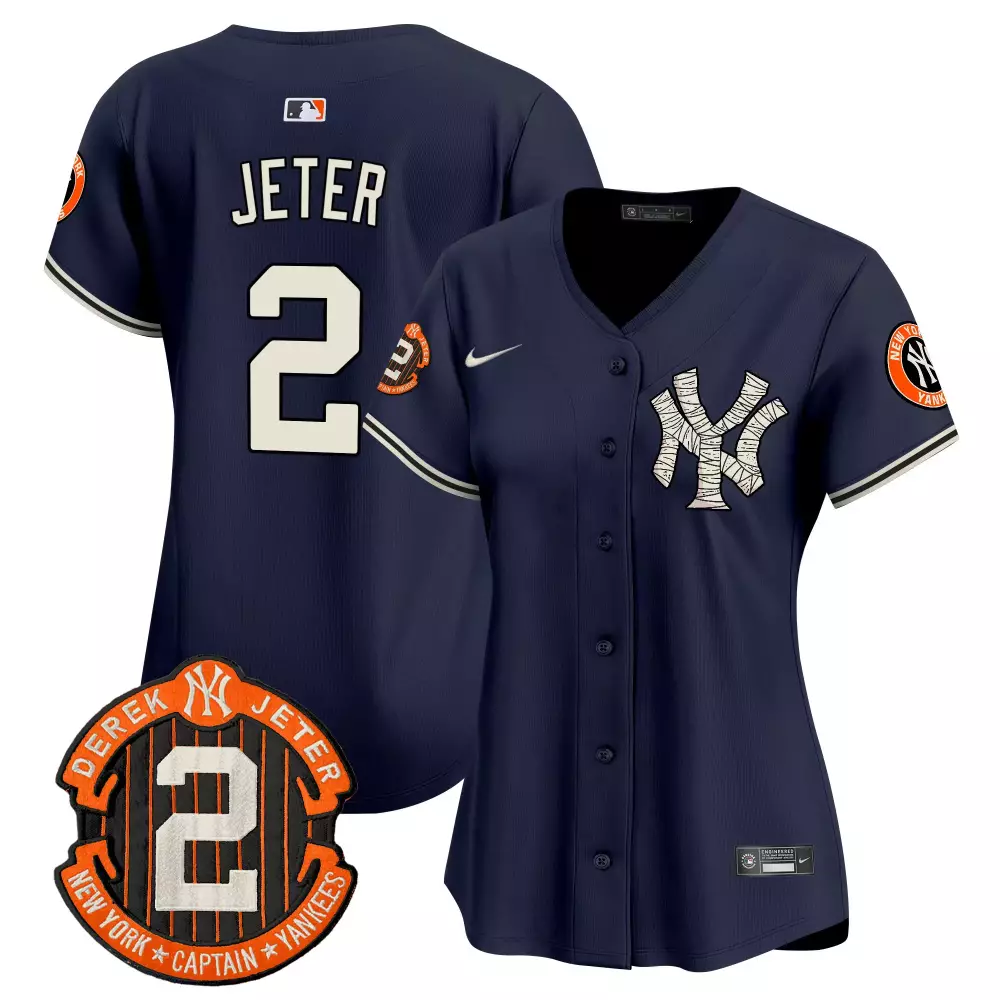 derek jeter navy unisex new york yankees peanut snoopy vapor premier limited jersey printed