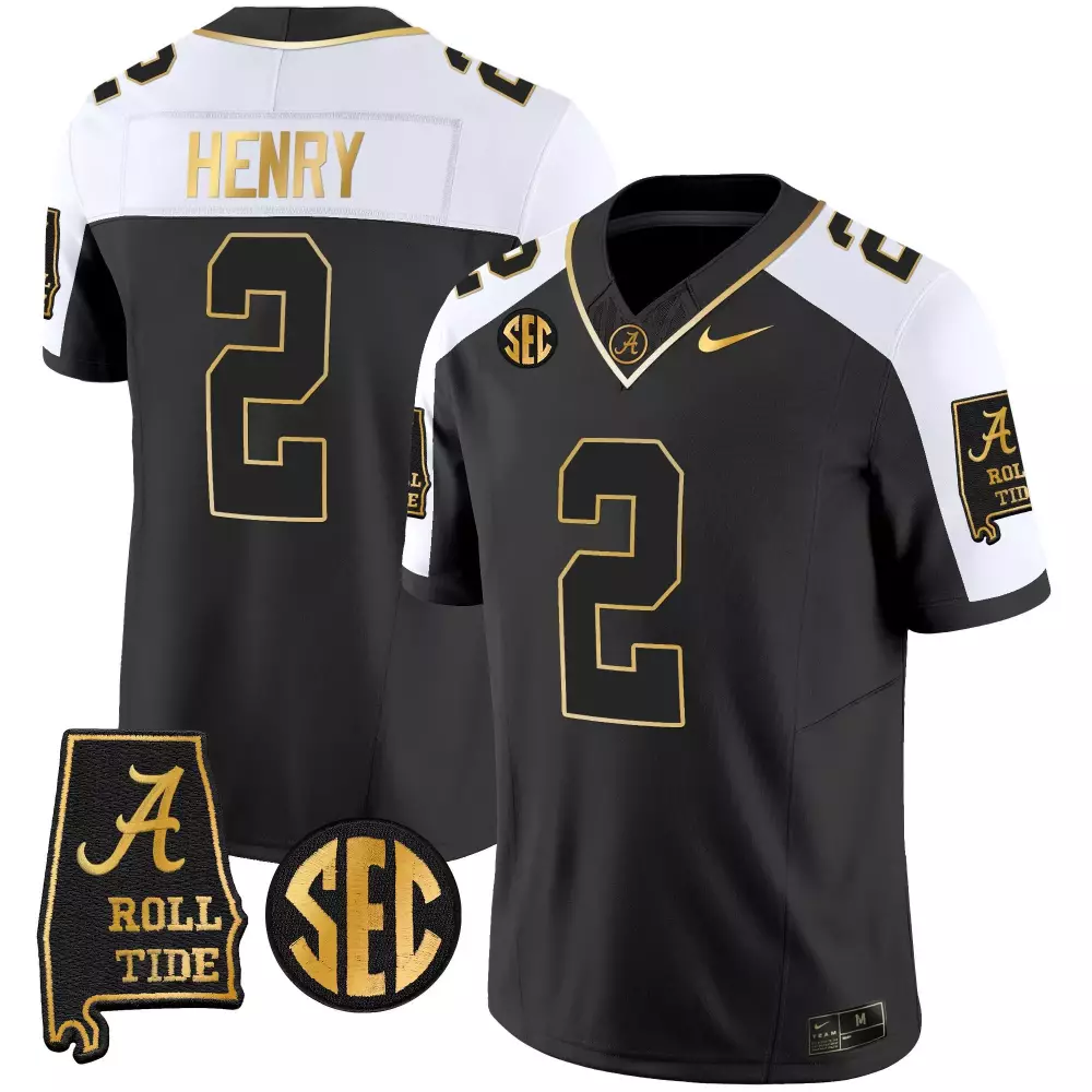 derrick henry alternate mens alabama crimson tide vapor gold jersey v3 alabama map all stitched
