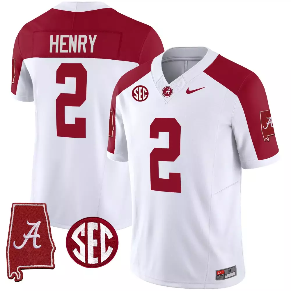 derrick henry inverted mens alabama crimson tide rose bowl patch vapor limited jersey all stitched