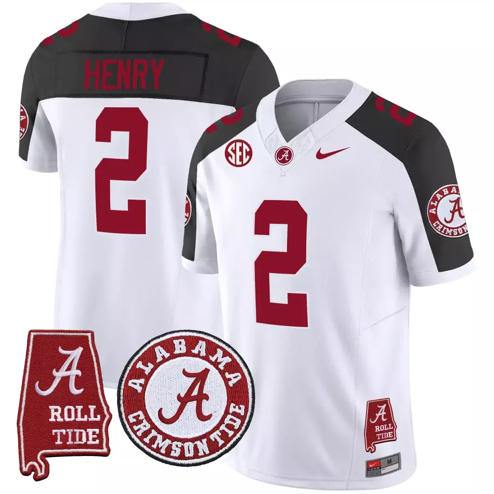 derrick henry inverted mens alabama crimson tide rose bowl patch vapor limited jersey all stitched