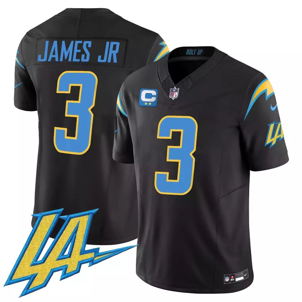 derwin james jr black gold womens los angeles chargers white gold black gold jersey all stitched