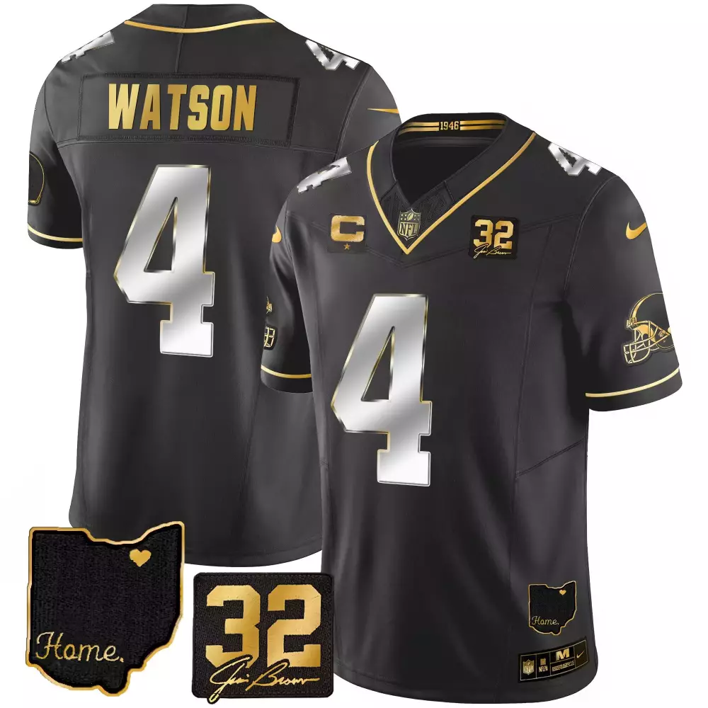 Deshaun Watson Cleveland Browns White Player Jersey | Stylish Fan Gear for Game Day | For Men, Women & Youth
