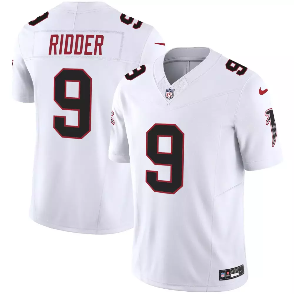 desmond ridder red mens atlanta falcons vapor limited jersey all stitched