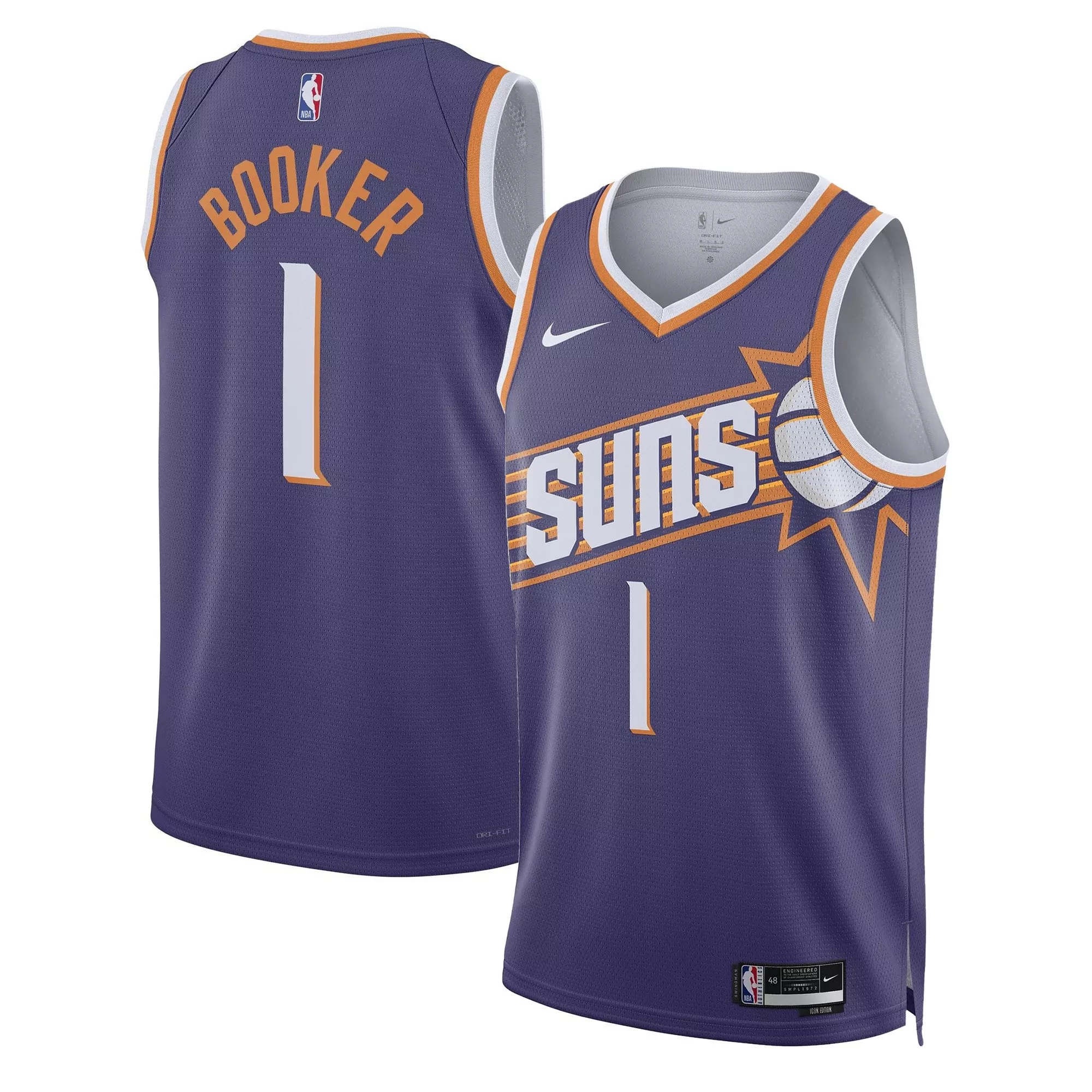 devin booker men devin booker phoenix suns 2024 city edition el valle purple jersey all stitched