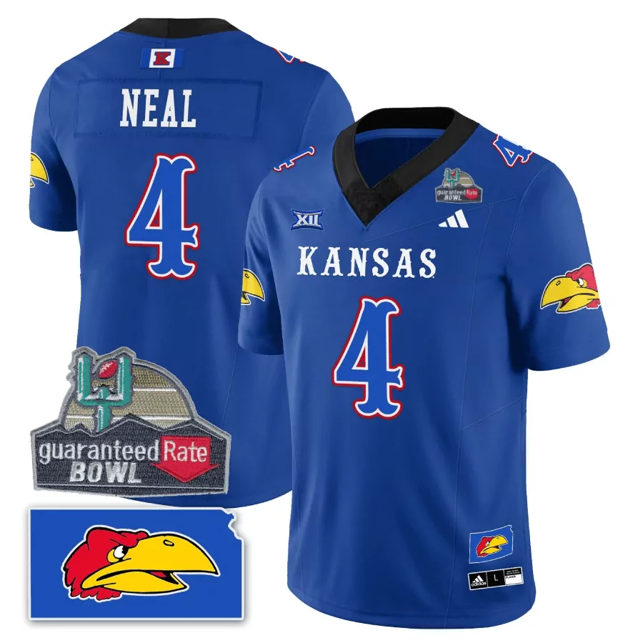 devin neal black limited mens kansas jayhawks blackhawk gold vapor jersey all stitched