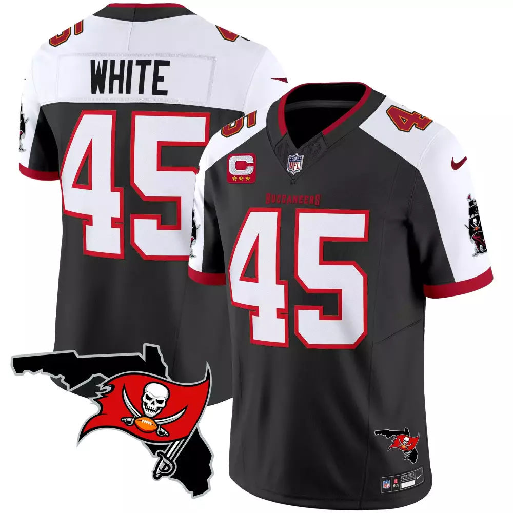 devin white black alternate mens tampa bay buccaneers florida patch vapor limited jersey all stitched