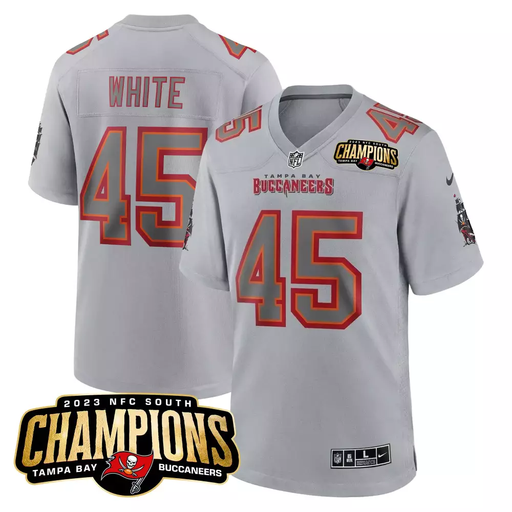 devin white black red mens tampa bay buccaneers gold vapor jersey all stitched