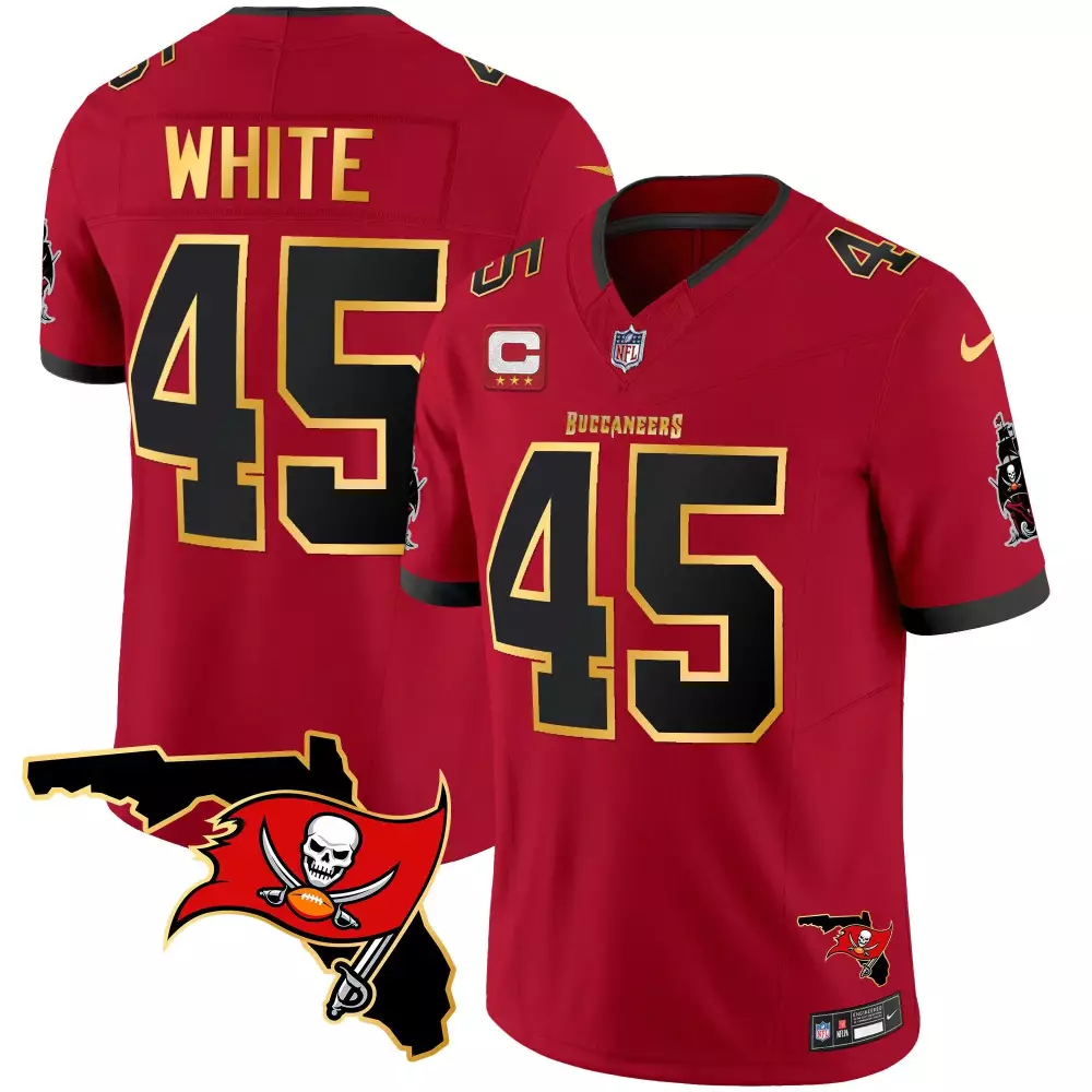 devin white red mens tampa bay buccaneers american style vapor limited jersey all stitched