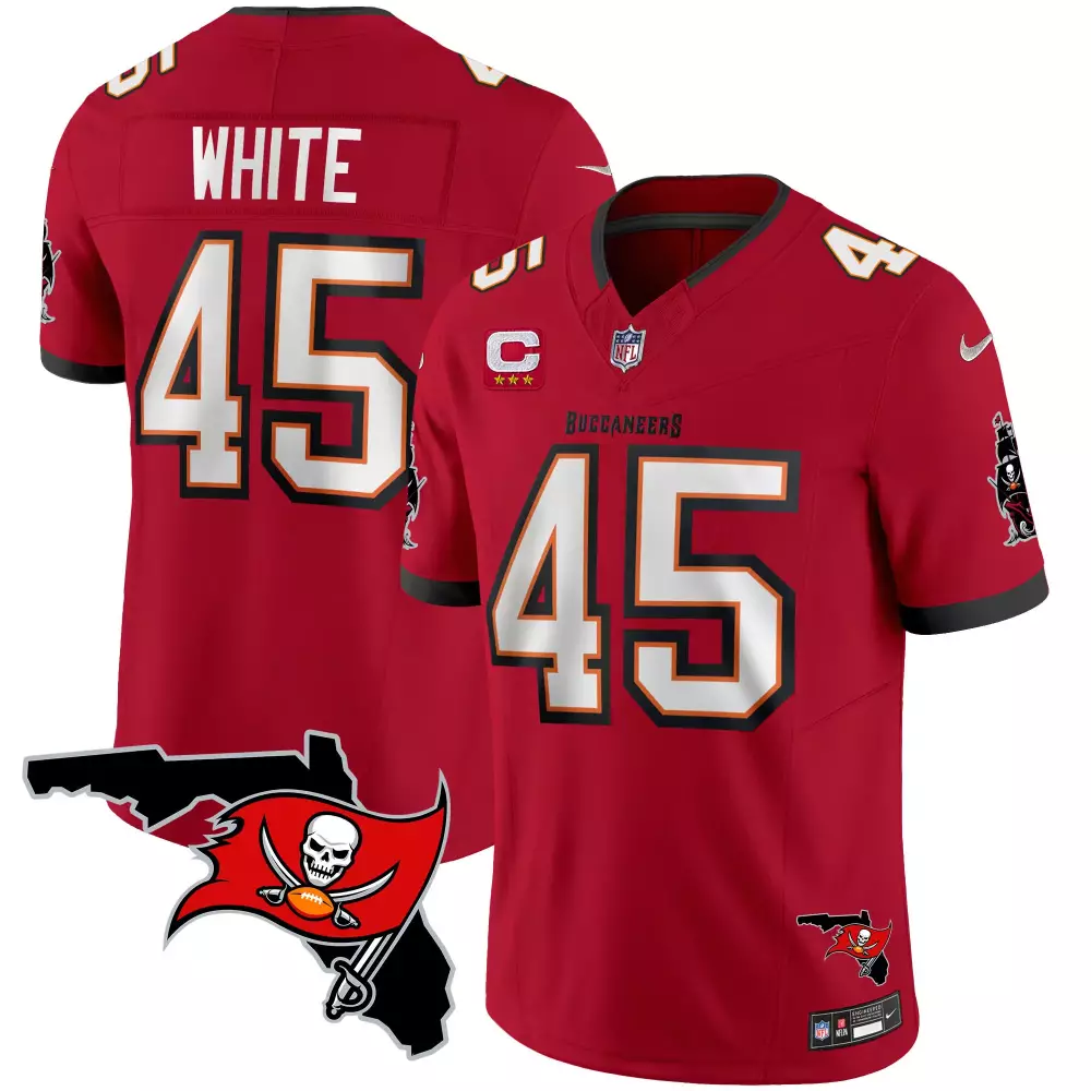 devin white red mens tampa bay buccaneers american style vapor limited jersey all stitched