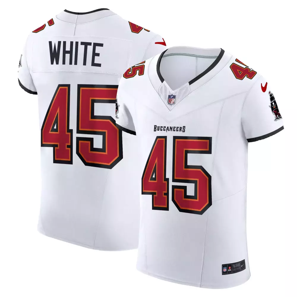 devin white white mens tampa bay buccaneers throwback gold limited jersey all stitched