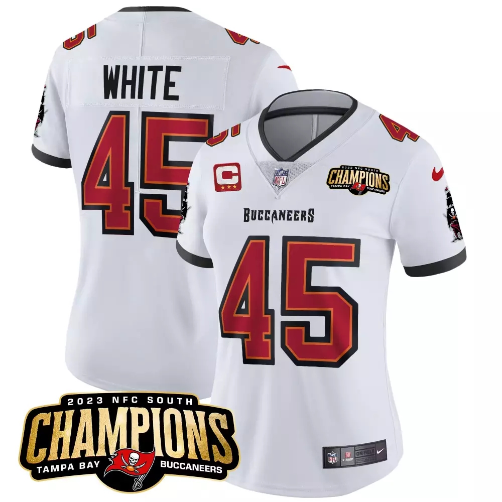 devin white white mens tampa bay buccaneers throwback gold limited jersey all stitched