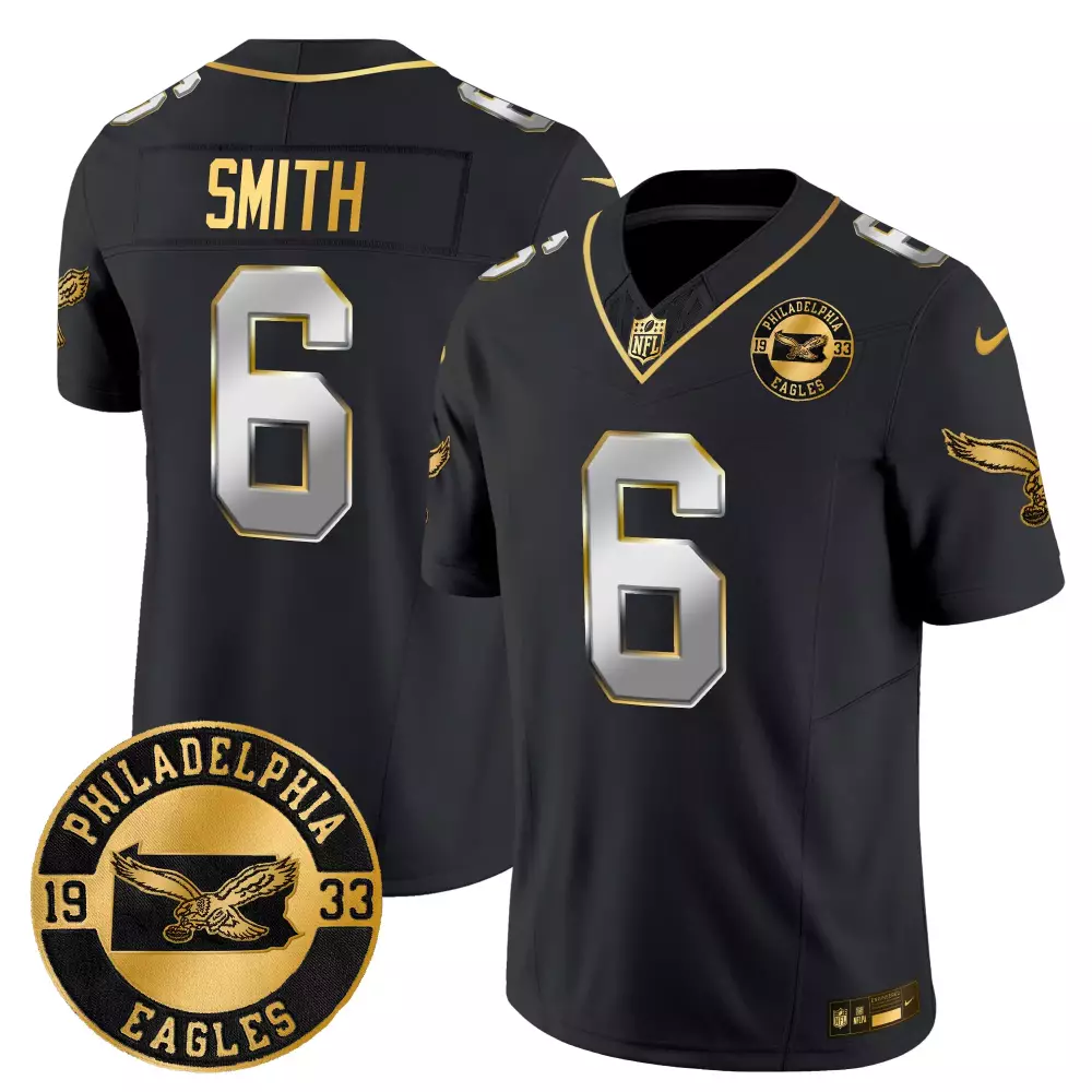Devonta Smith Eagles 2024 NFC East Division Champions Kelly Green Vapor Limited Jersey | Stitched | Fan Gear for Men, Women & Youth