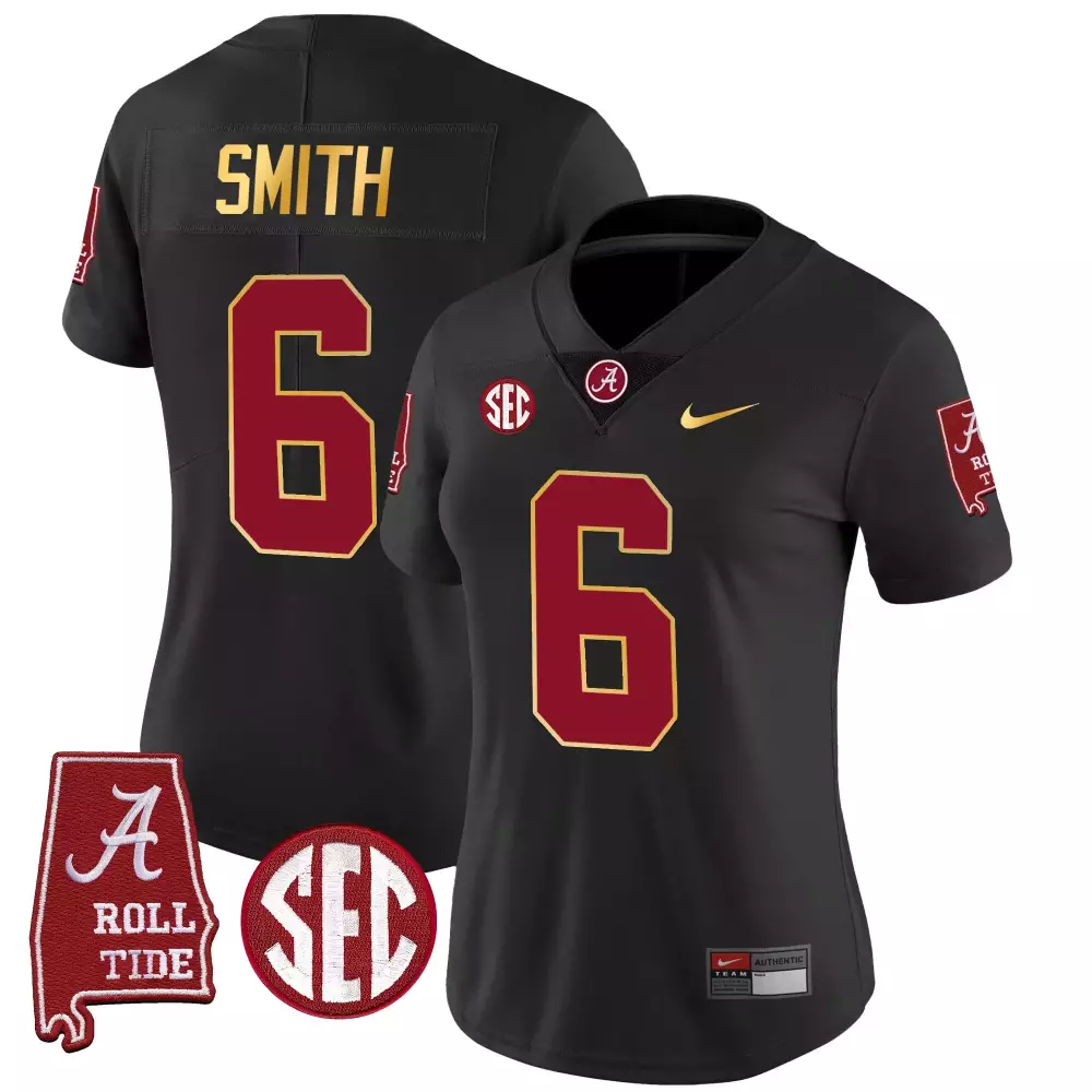 devonta smith black mens alabama crimson tide vapor limited jersey v5 alabama map all stitched