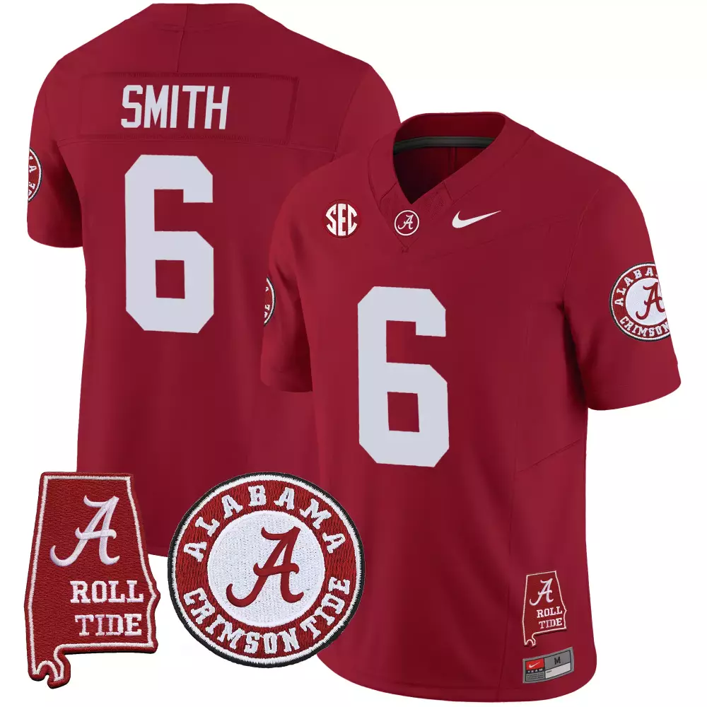 devonta smith crimson mens alabama crimson tide vapor limited jersey v4 alabama map all stitched