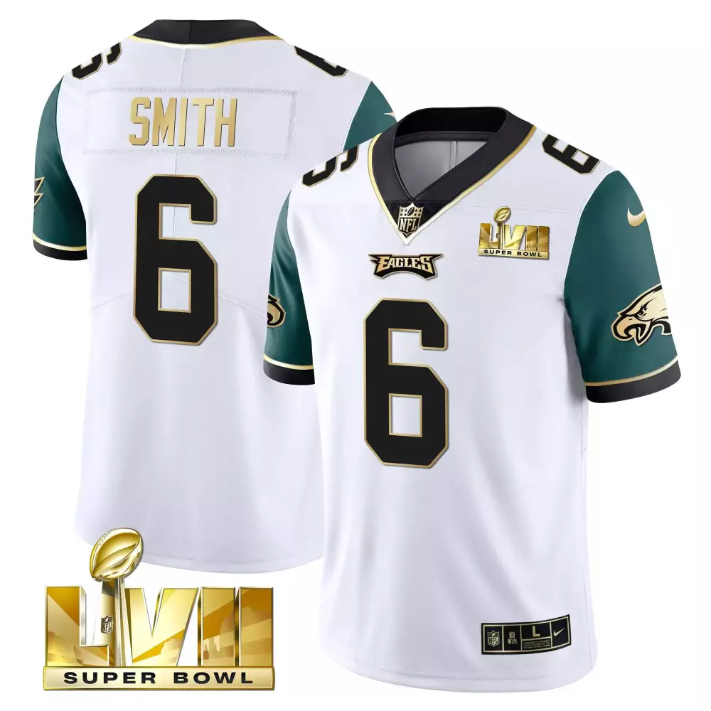Devonta Smith Eagles Midnight Green Women's NFC East Champions Vapor Limited Jersey | Stitched Fan Gear | For Women