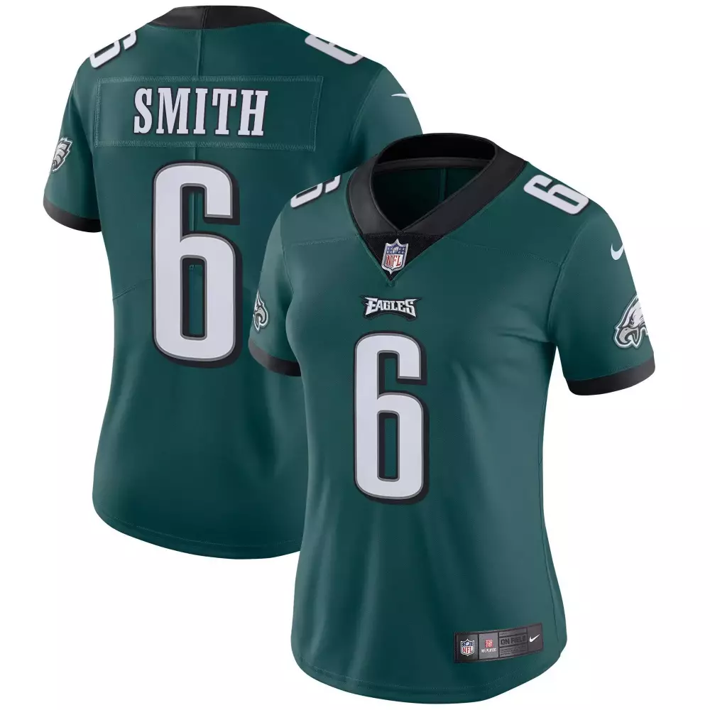 devonta smith women philadelphia eagles gray atmosphere fashion game all stitched