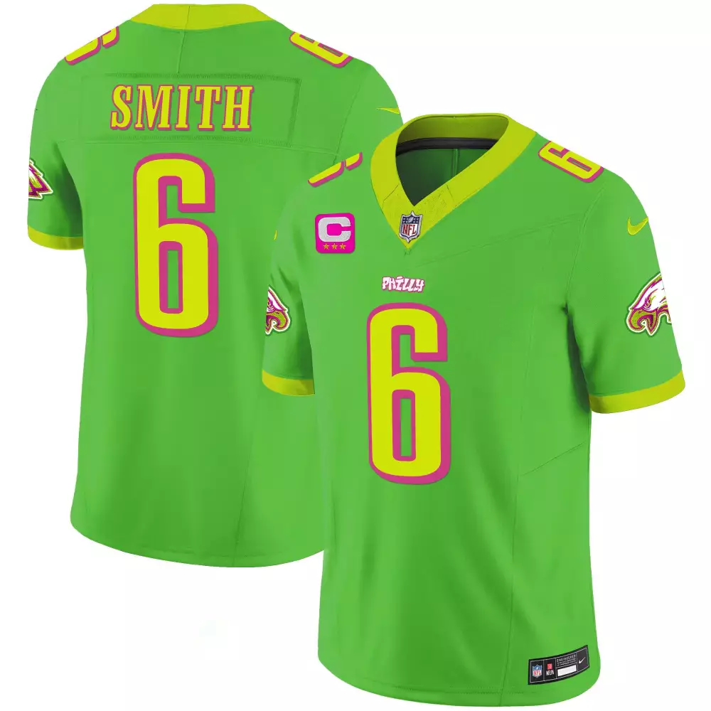 Devonta Smith Youth Eagles City Edition Vapor Jersey | Stitched | Fan Gear | For Men, Women & Youth