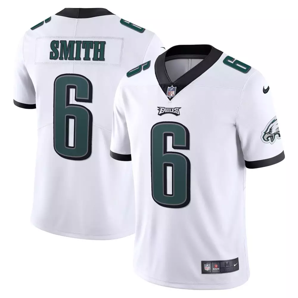 Devonta Smith Youth Eagles Vapor White Jersey | Stitched | Game Day Outfit | For Men, Women & Youth