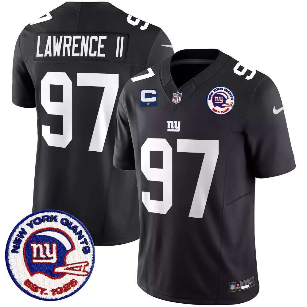 dexter lawrence ii alternate mens san francisco giants est 1925 patch vapor limited jersey all stitched