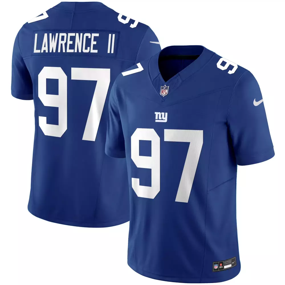 dexter lawrence ii royal mens san francisco giants vapor limited jersey all stitched