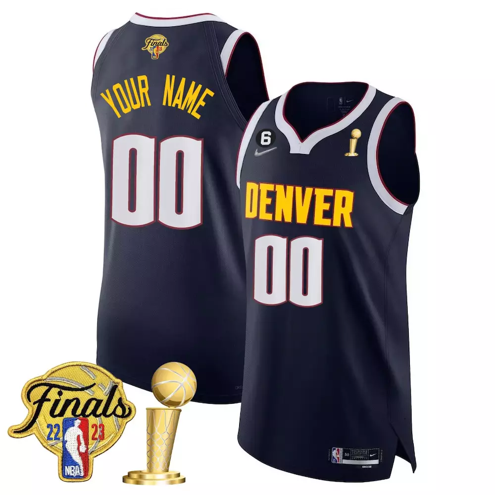 classic blue men nikola jokic denver nuggets serbia flag champions jersey all stitched