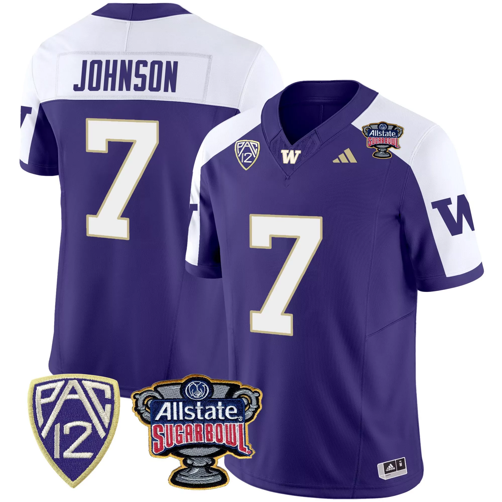 dillon johnson black mens washington huskies 2024 vapor limited jersey v3 all stitched