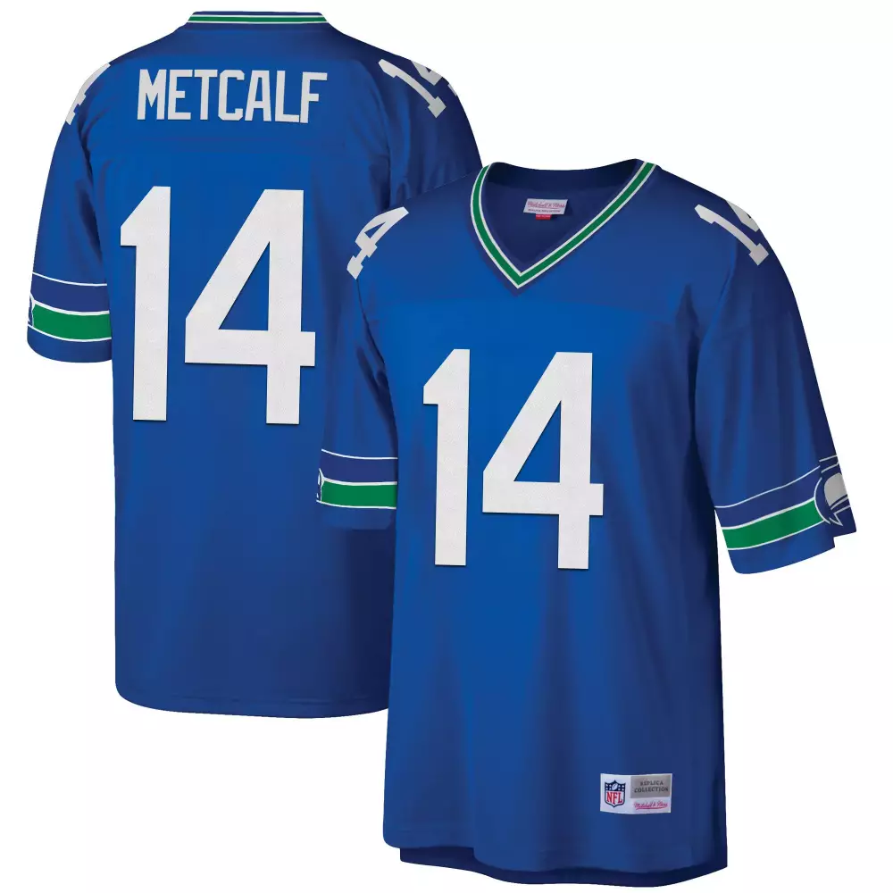 dk metcalf royal alternate womens seattle seahawks 2024 seattle city patch vapor limited jersey all stitched