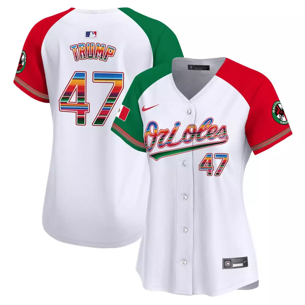 donald trump alternate mens baltimore orioles mexico vapor premier limited jersey all stitched