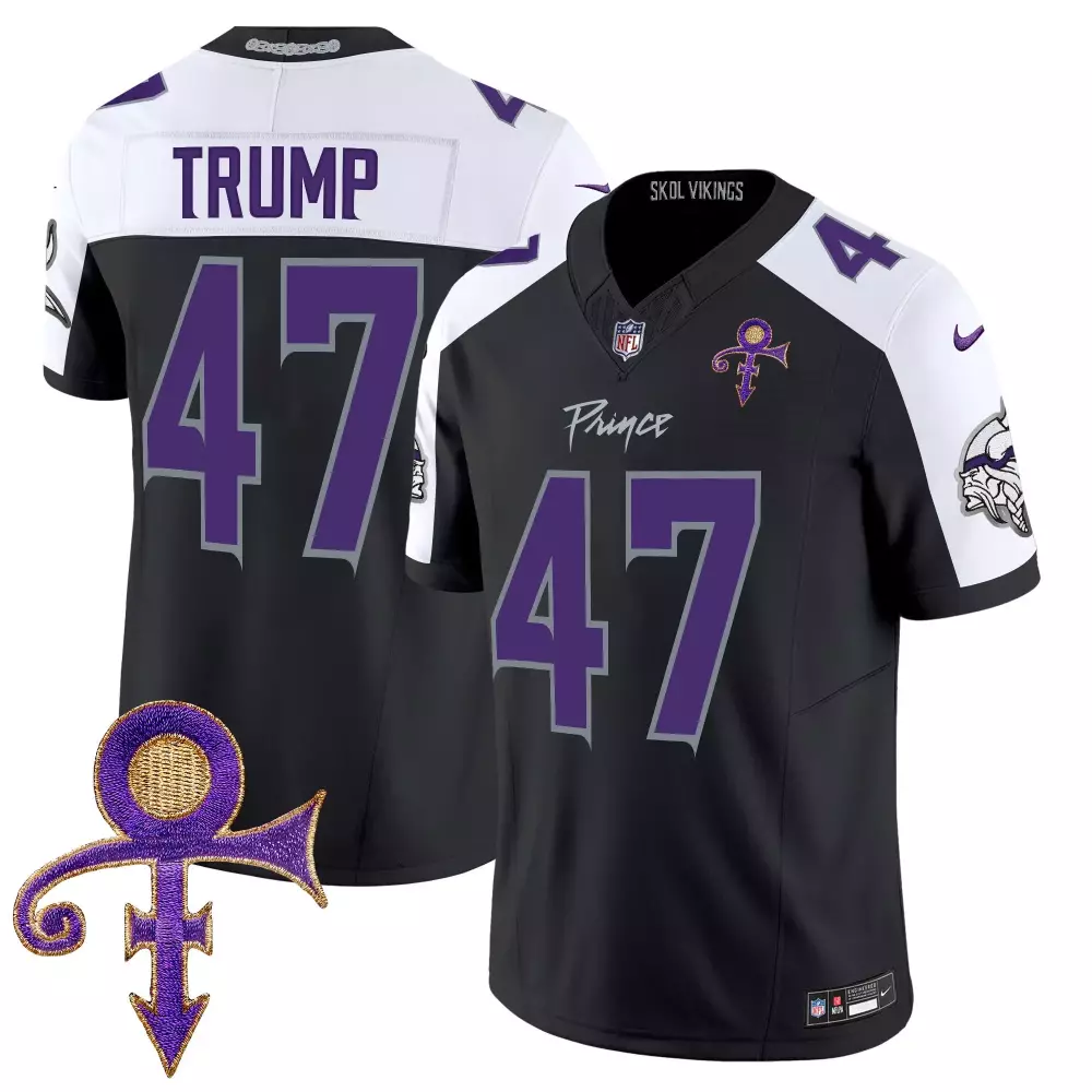 donald trump arctic camo mens vikings 2024 salute to service vapor limited jersey all stitched