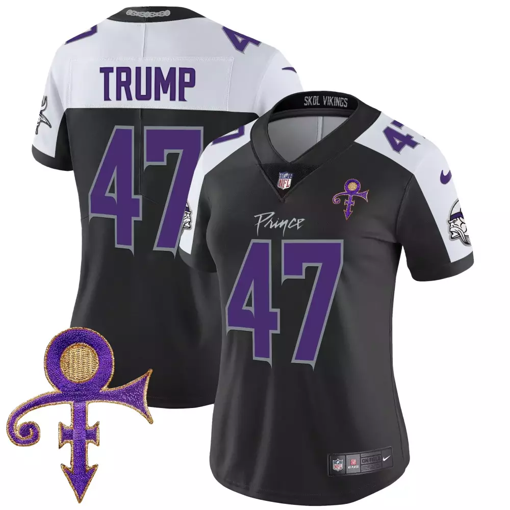 donald trump arctic camo mens vikings 2024 salute to service vapor limited jersey all stitched