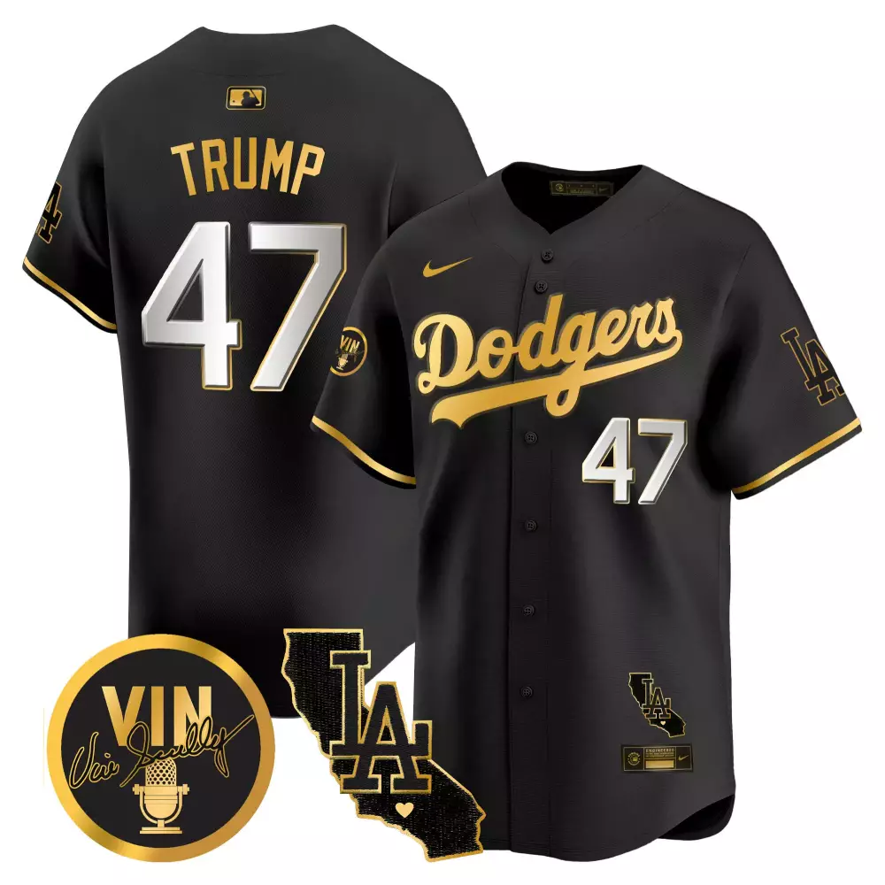 Los Angeles Dodgers Women's Black Gold Vapor Premier Limited Jersey | 2024 World Tour Seoul Series Patch | Stylish Fan Gear | For Men, Women & Youth