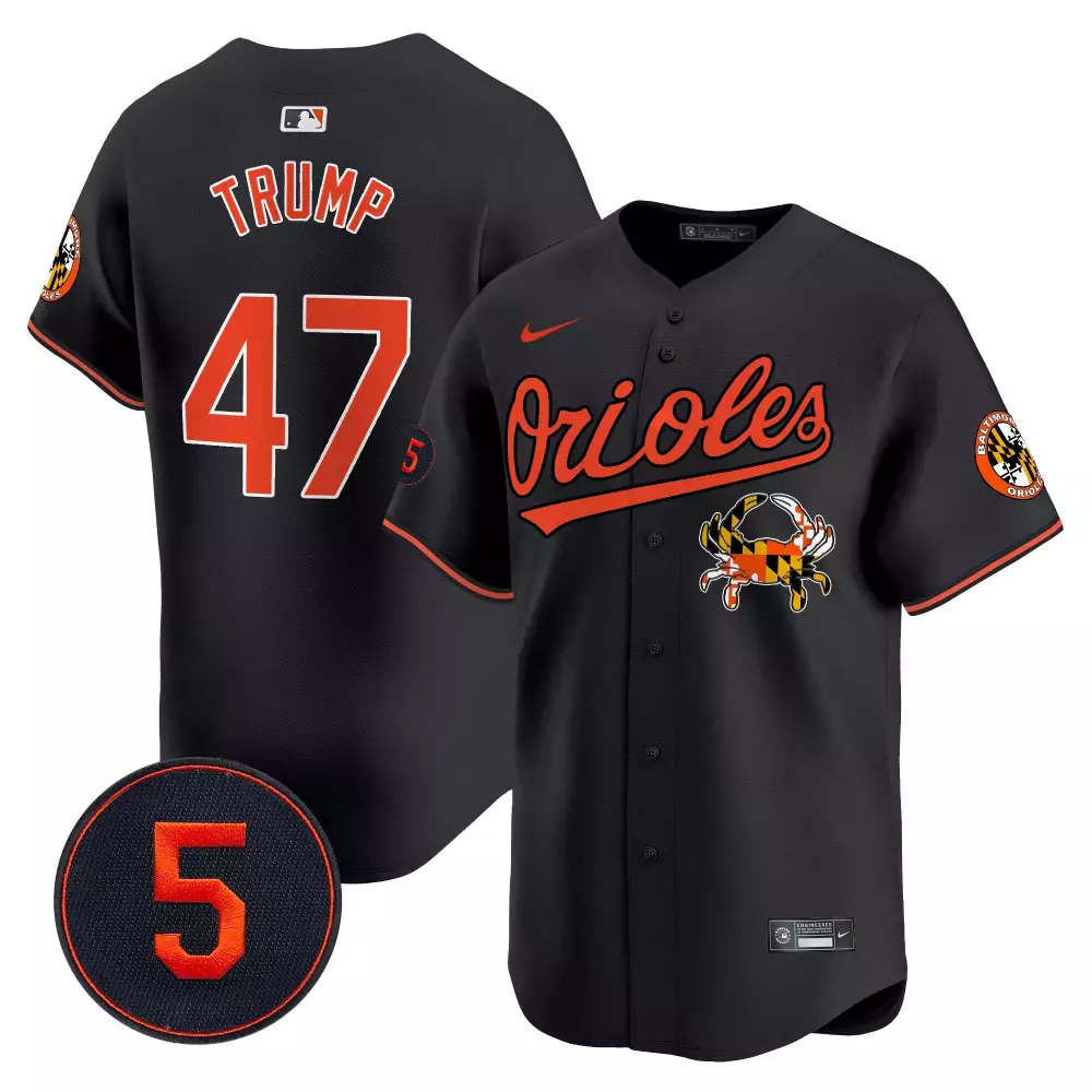 donald trump alternate mens baltimore orioles mexico vapor premier limited jersey all stitched