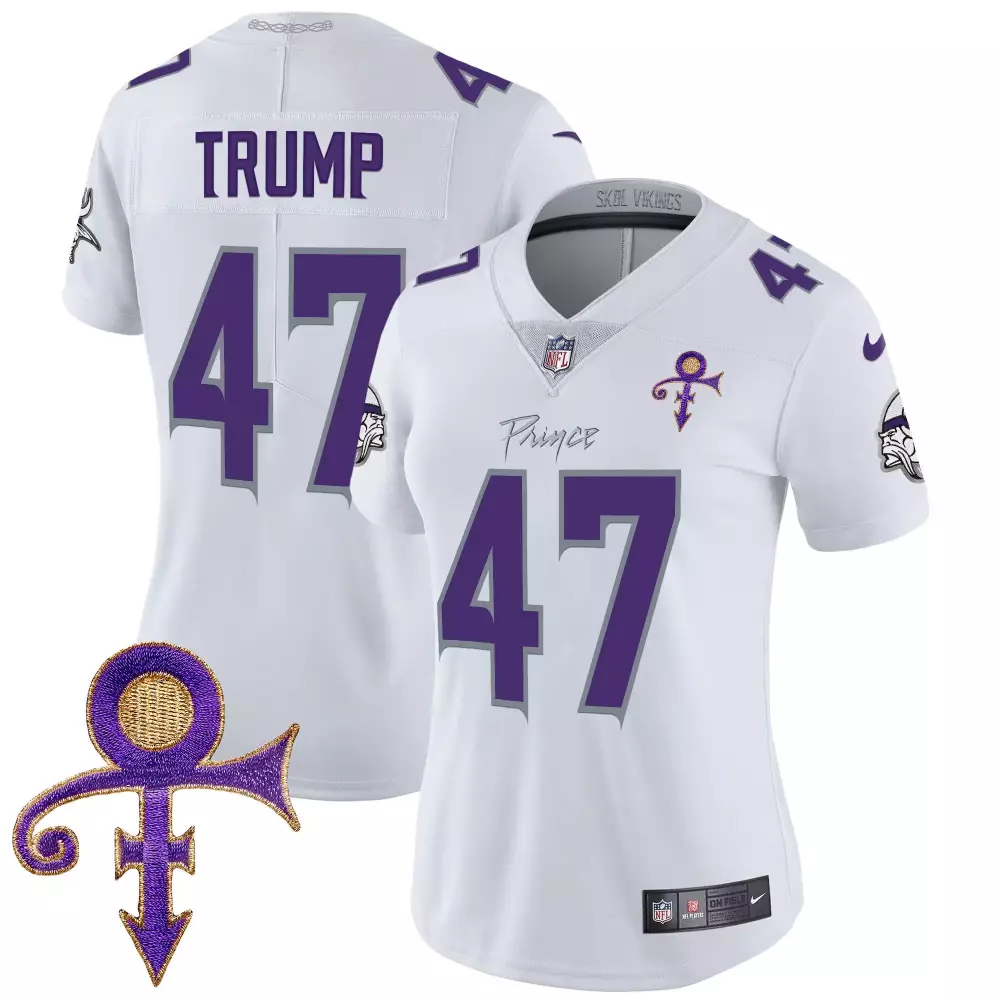 donald trump red mens vikings american style vapor limited jersey all stitched